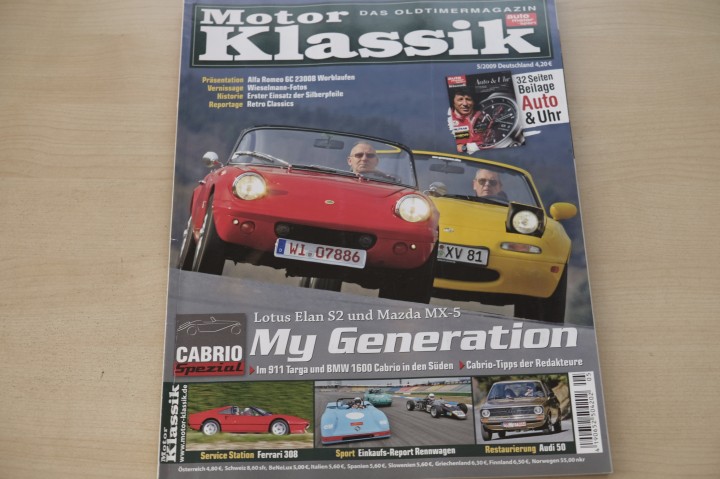 Deckblatt Motor Klassik (05/2009)